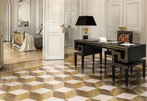 pavimento con disegni versace|Versace Tiles .